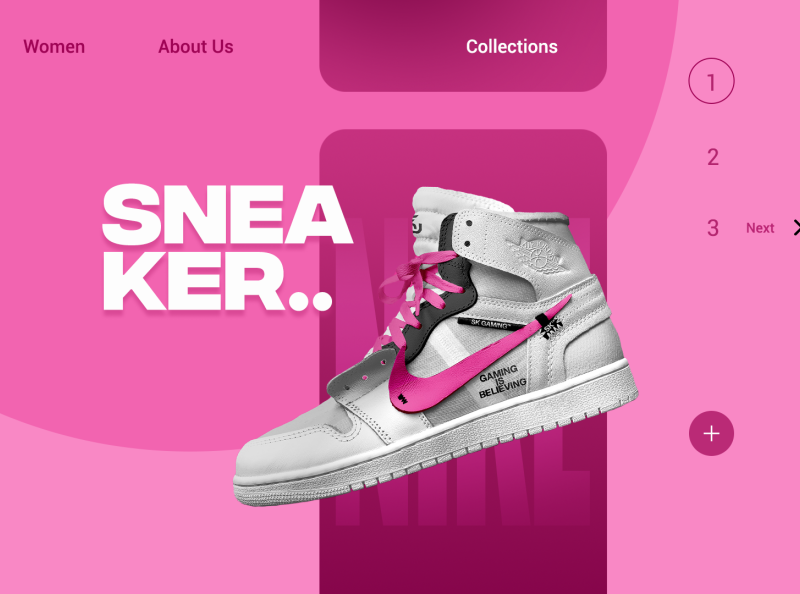 Shoes collection store UI design by Yagnick S. on Dribbble