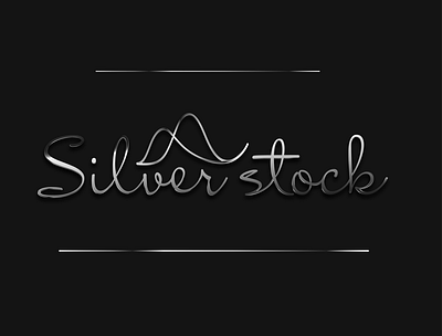 Silve stock branding design logo logo design silver