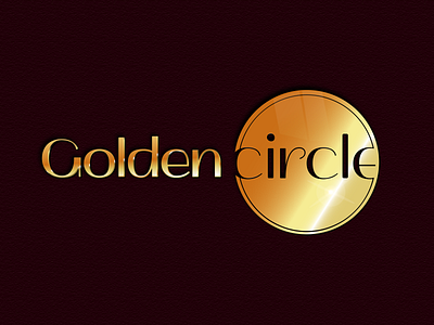 goldencircle adobeillustator golden logo logo design vector