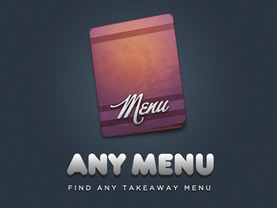 Full icon and logo for anymenu icon logo