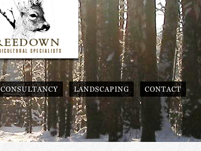 Treedown/Brachwest development brown client logo georgia trees