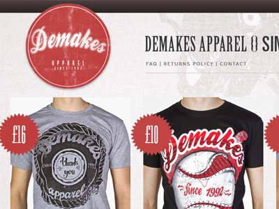 Demakes Apparel Store