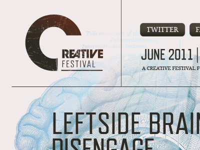 C Fest holding page idea avant garde driod sans refrigerator