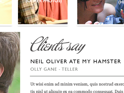 Neil Oliver Photo brandon grotesque gill sans