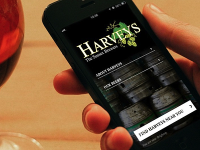 Harveys Beer Finder App app apple beer ios iphone sussex