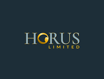 HORUS LOGO design icon illustration logo minimal