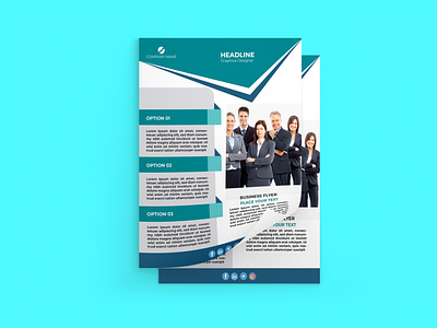 I will design you an attractive flyer for your business.