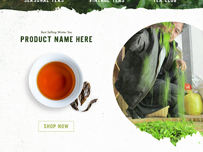 New E-Commerce Project beverage e commerce food shop shopify store tea web store website