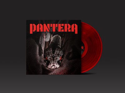 Pantera wordmark album band cover logo metal pantera wordmark