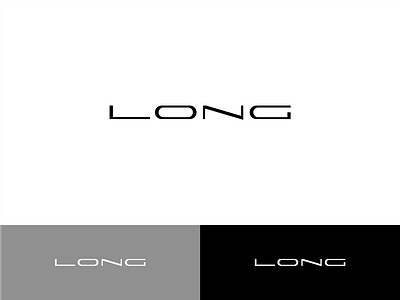 Long - wordmark exploration clean custom design elegant exploration extended font geometry line logo logotype long modern strecth study thin type vector wordmark