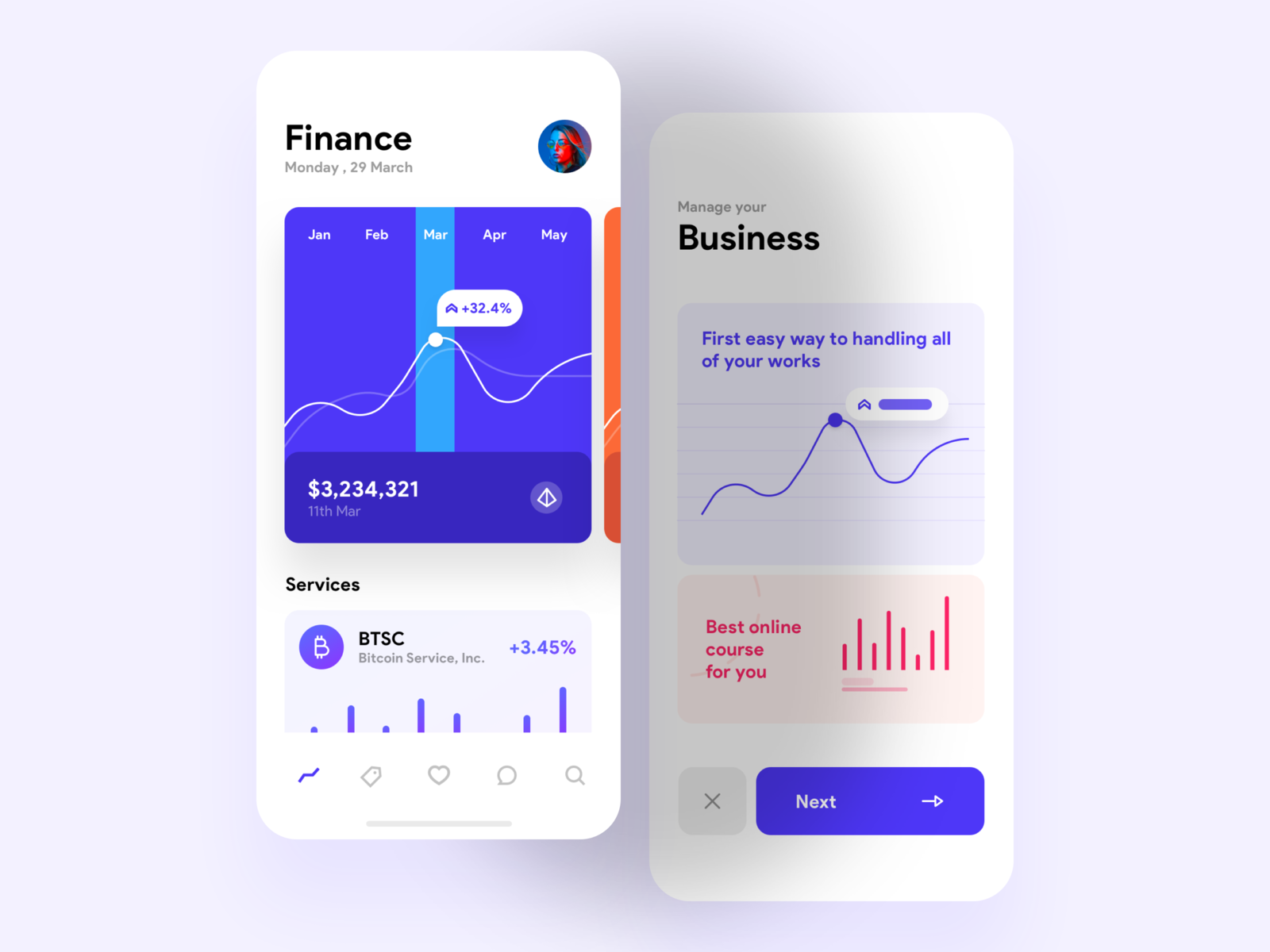 Business management by Mohammadreza Alidoost for Piqo Studio on Dribbble