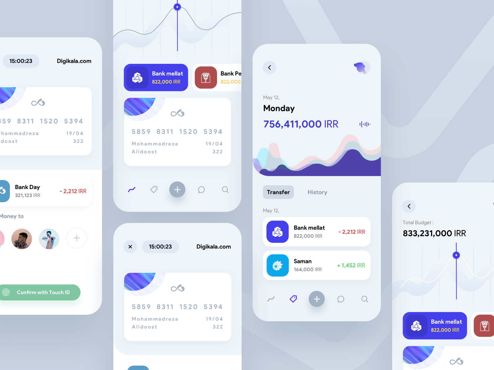 Payment Management by Mohammadreza Alidoost for Piqo Studio on Dribbble