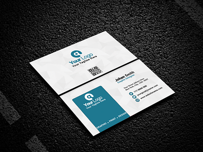 Business card 102 branding clean design graphic design icon illustration illustrator logo minimal vector