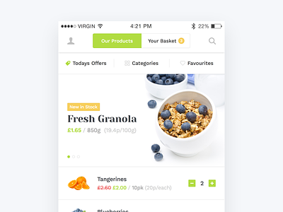 Grocery Market Mobile App