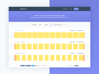 GridGuide Re-Skin free grid guide layout redesign tool
