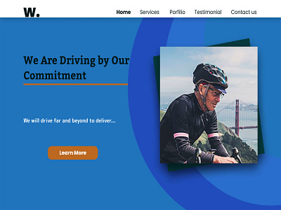 Driving By Commitment branding graphic design phone design profile ui ux web design
