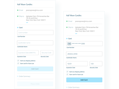 Daily UI 002 app creditcardcheckout design minimal mobile payment ui ux