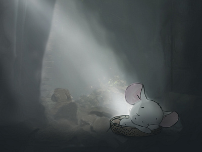 sleping mouse