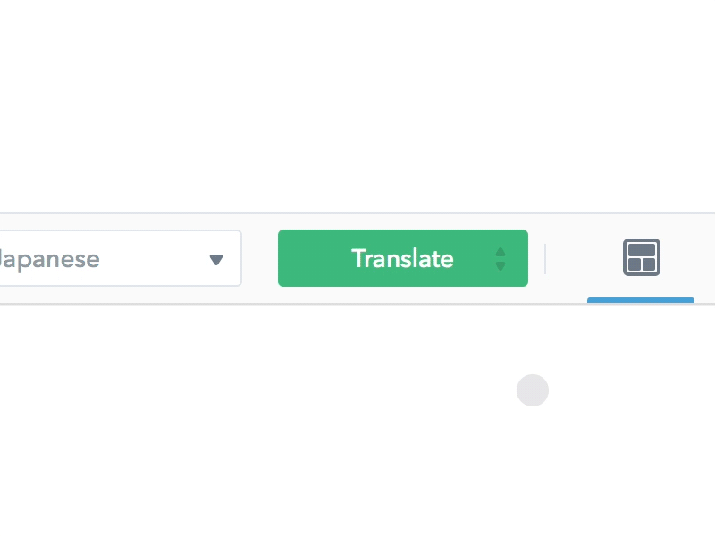 Translate Button after effects animation button material translate