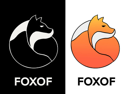 Daily Logo Challenge Day16: Fox Logo. dailylogochallenge illustration logo