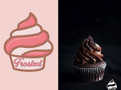 Daily Logo Challenge Day18: Cupcake Logo.