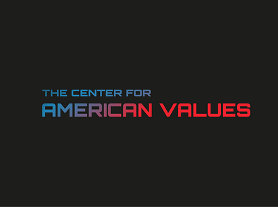 American Values2 design illustration logo vector