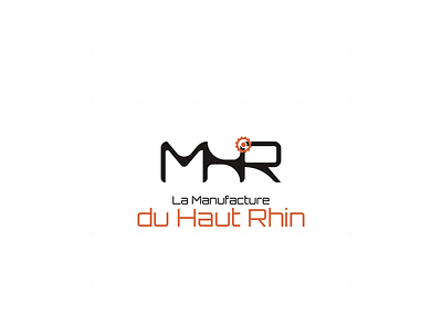 MHR design logo minimal vector