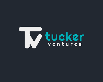 Tucker Ventures design logo minimal vector