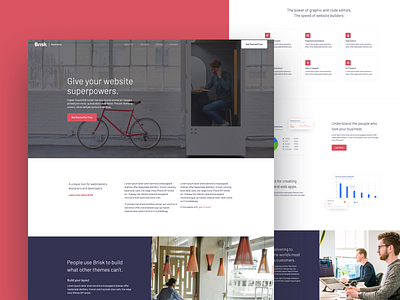 Business Landing Page creative elementor elementor templates landing page page builder site builder web design website wordpress wordpress theme