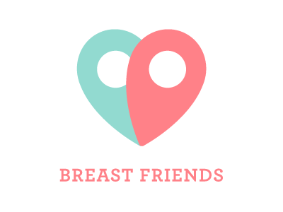Breast Friends Logo breastfeeding design graphic logo mothers