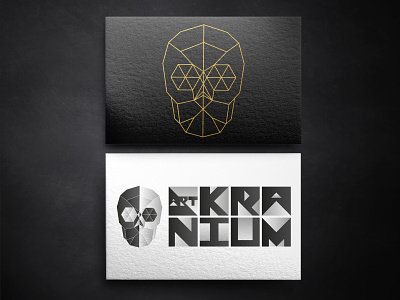 Kranium design drawing illustration logo vector