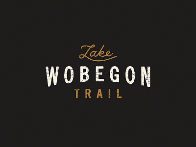 ArtCrank Poster Progress - Lake Wobegon Trail