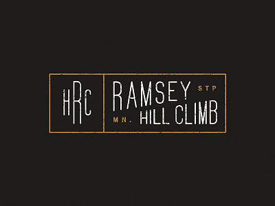 ArtCrank Poster Progress - Ramsey Hill Climb