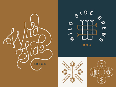 Wild Side Brews - Identity