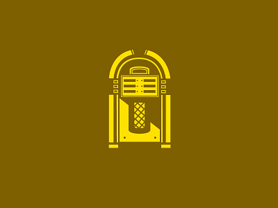 Music Machine I clean drawing flat icon illustration jukebox music