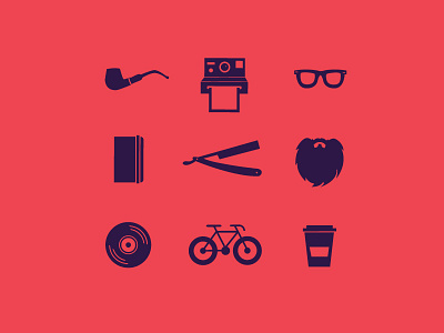 Hipster Icon Pack