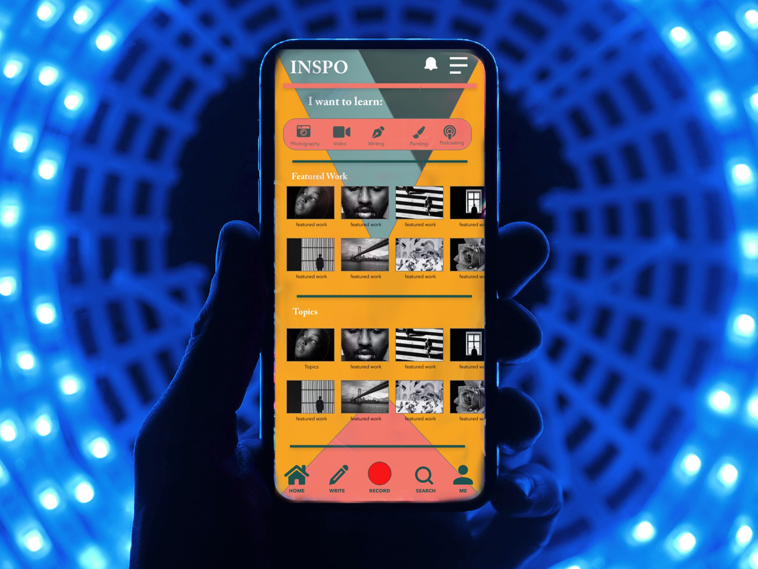 Inspo App by FRANCIS SPECKER on Dribbble