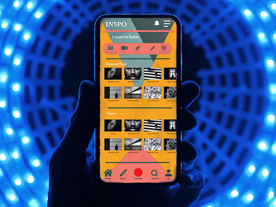 Inspo App ui