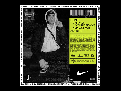 Nike Posters | 03 clean community design art layout lifestyle nike poster poster art poster design posters