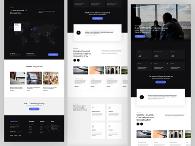Nextsem Digital Consultancy | Homepage advisory consultancy consulting corporate corporate identity homepage layout management professional web design webdesign website