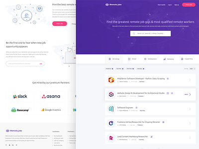 iRemote.jobs - Job Board UI
