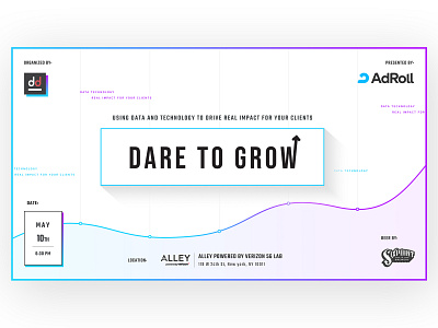 Dare To Grow flyer design grow layot layoutdesign marketing flyer marketing poster poster design tech poster typography ui design ui designs