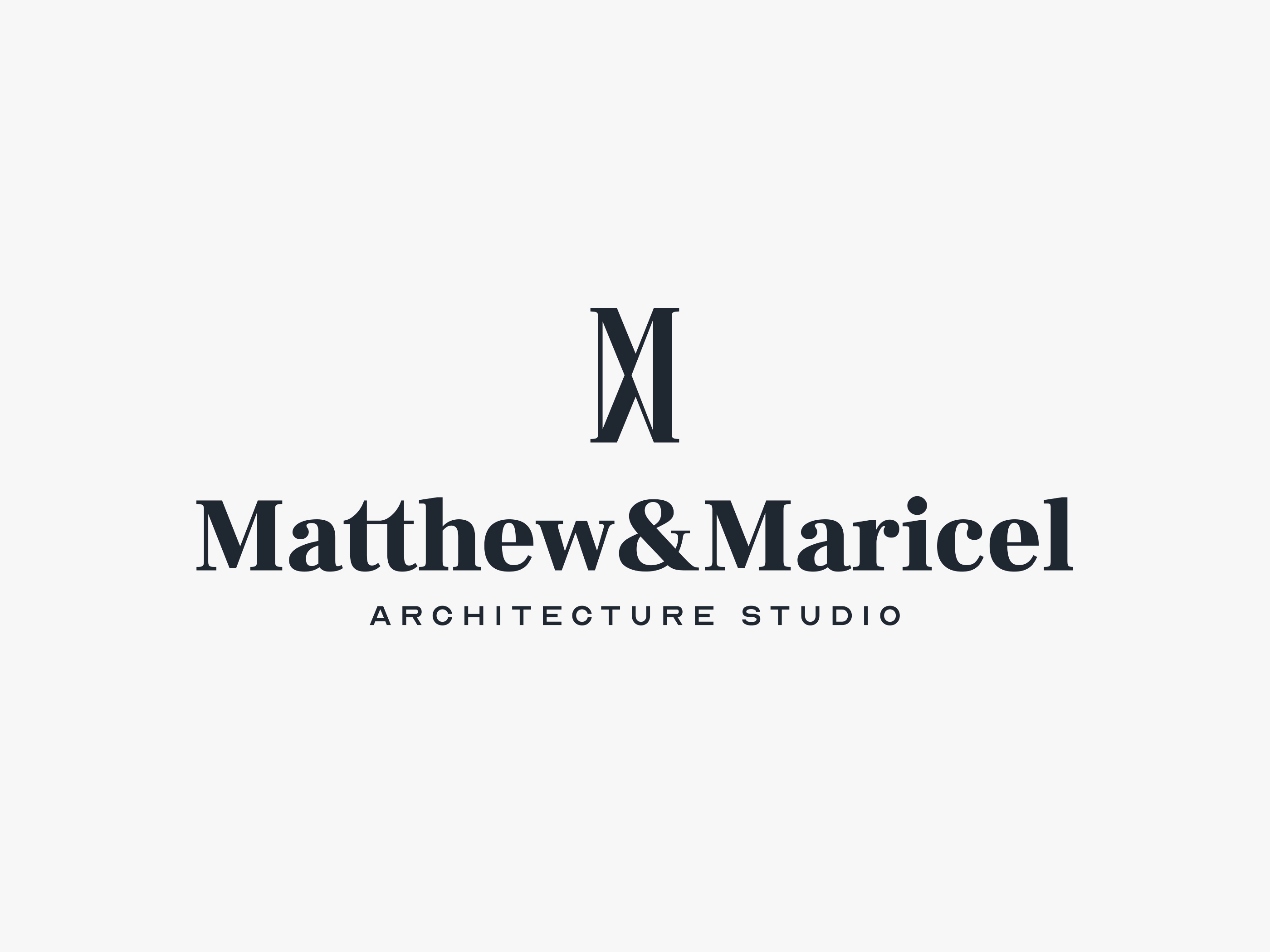 Architecture Studio Logo by Antonio Stojceski on Dribbble