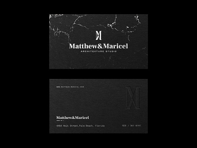 Business Cads Design for MM architecture architecture logo business card business cards dark logo logo mark symbol logomaker logomark mm logo