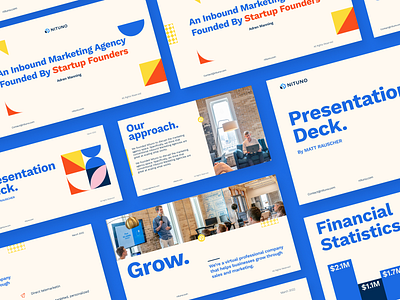 Marketing Agency Sales Deck Design