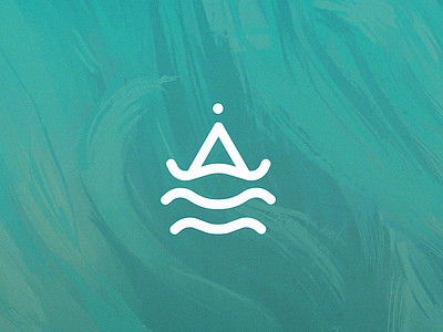 Prelude to Venture adventure brand illustration personal branding personal logo turquoise venture wanderlust