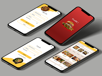Foodi ! app delivery design food mobile ui ux