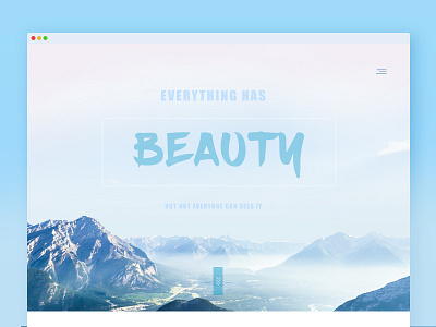 Everything has beauty !! hcm namnguyen uxui website
