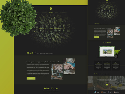 #New UI 01 clean dark green hcm nam new ui website