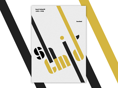 Joost Schmidt - Inspired typography poster bauhaus bauhaus100 design expression font movement poster typography